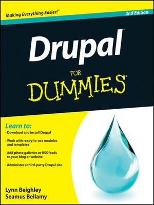 cover image of Drupal For Dummies